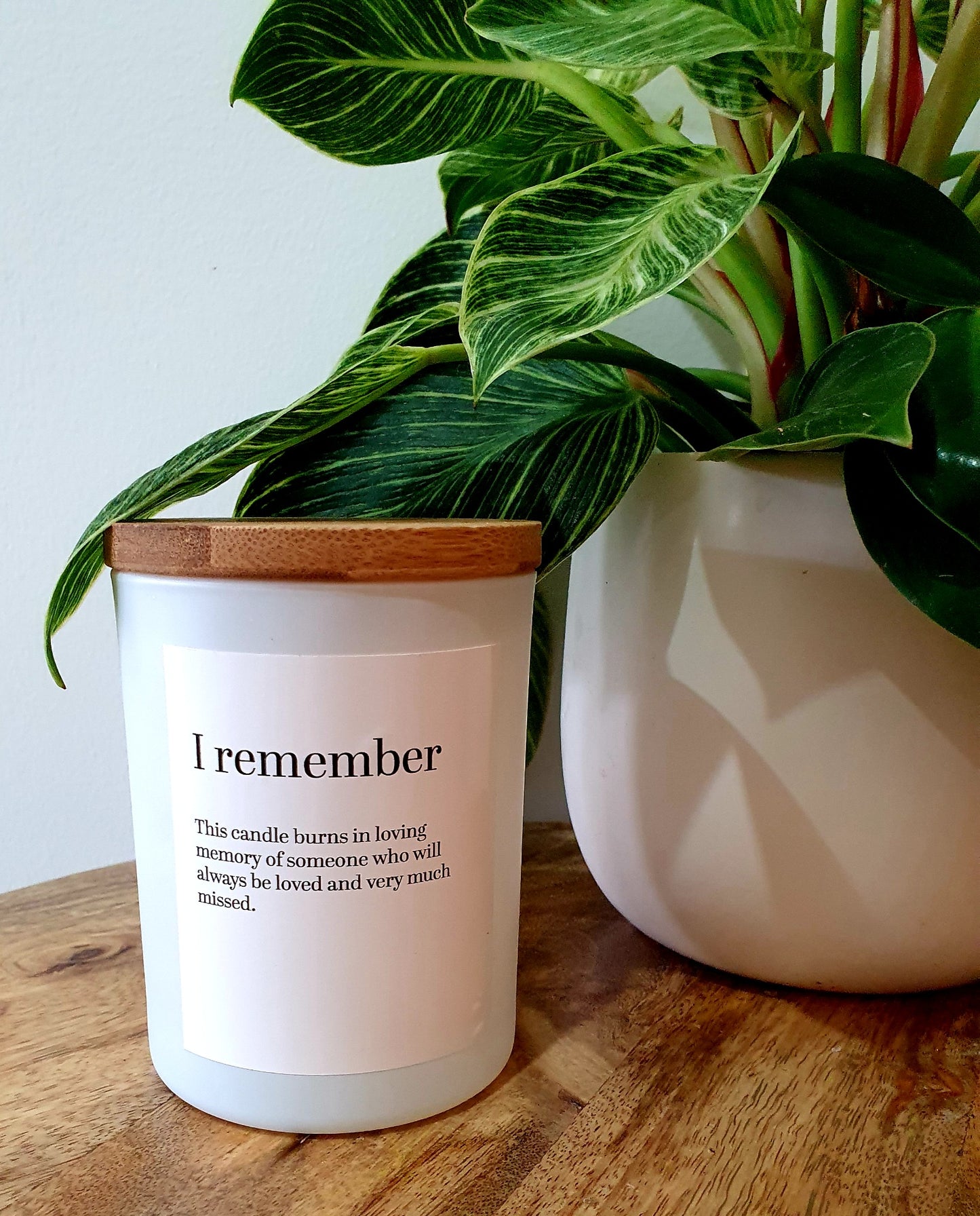 Candle  "I Remember"